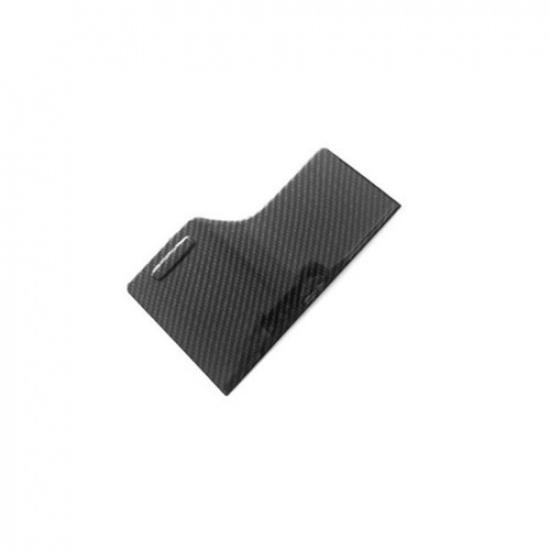 Carbon Fiber Console Front Water Cup Panel Cover Trim For Lexus ES 2018-2021