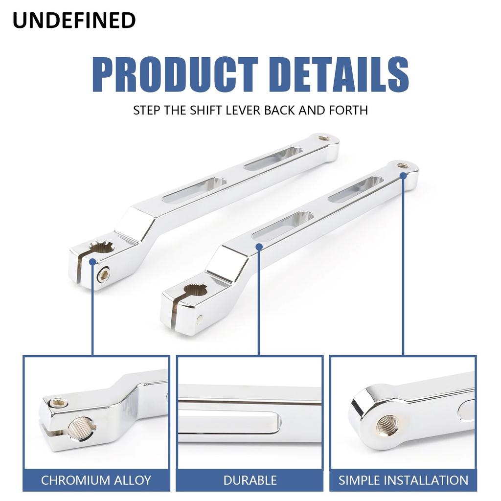 Удлиненный рычаг переключения передач для Harley Softail Electra Road Glides Road Kings Tri Glide мотоциклетные рычаги переключения передач с носком, алюминий