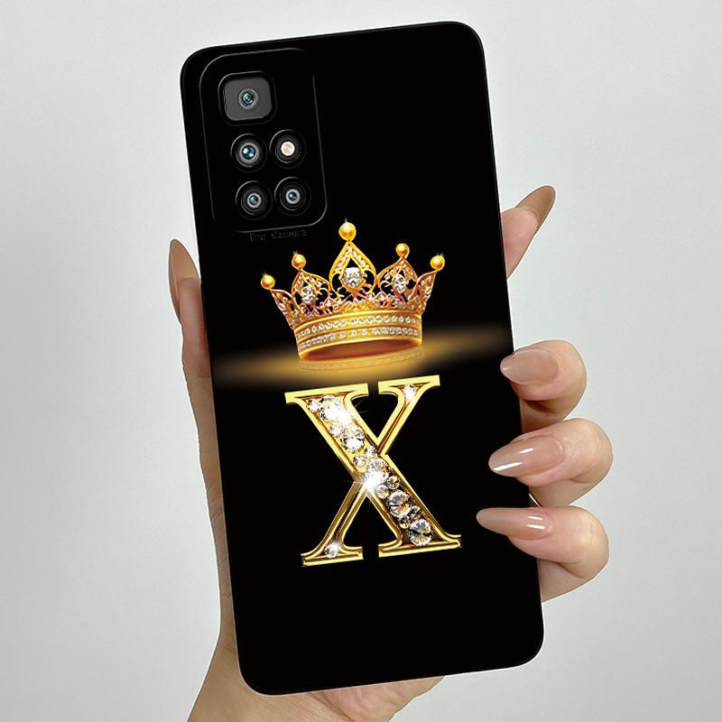 For Xiaomi Redmi 10 Case Redmi10 Luxury Letters Liquid Soft Silicone Back Cover For Xiaomi Redmi10 2022 Case Coque Fundas Shell