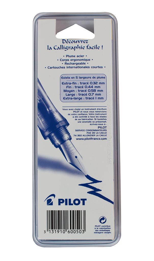 Pilot Plumix Pointe Moyenne Noir Stylo-Plume