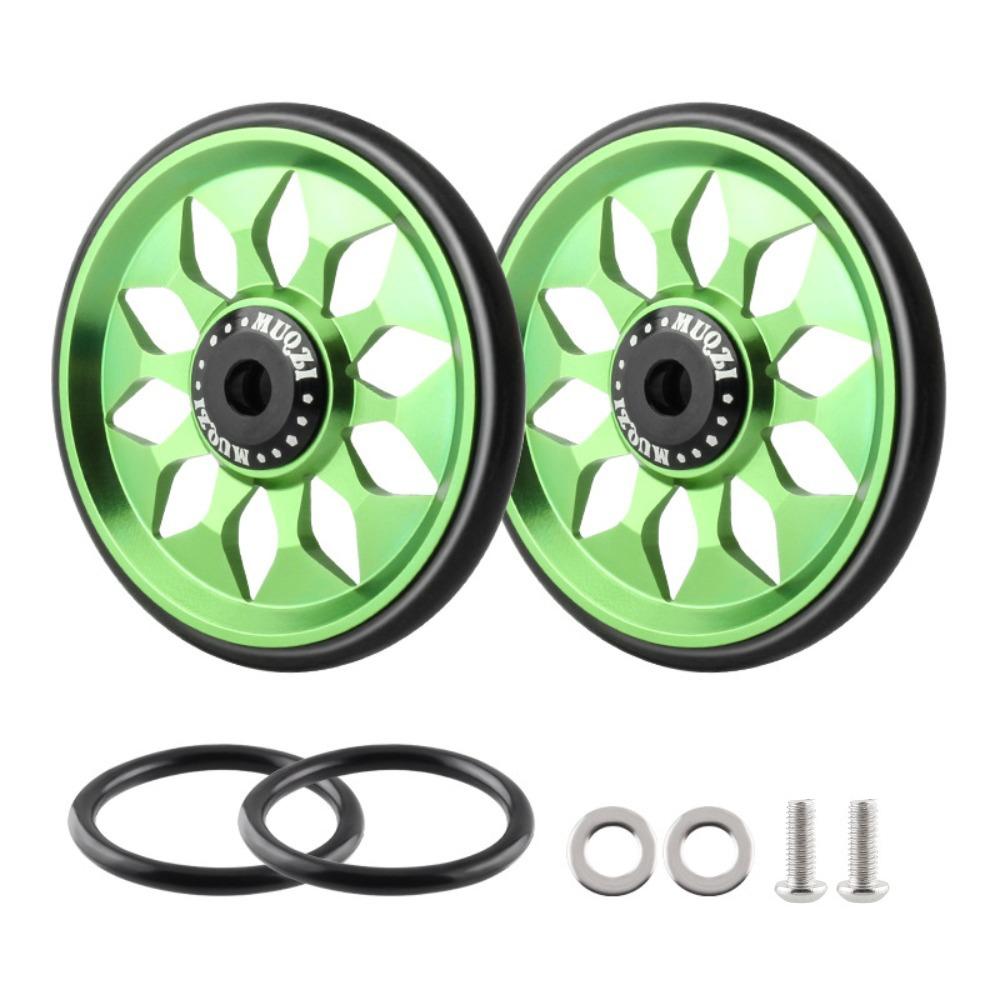 Replacement Bicycle Easywheel 60mm Bike Auxiliary Wheels Bike Easy Wheels Rear Rack