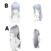 Потрясающий парик для косплея Камисато Аяки из Genshin Impact для женщин. Идеально подходит для Рождества.