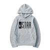 Худи 2025 однотонное Star Labs теплое свитшот модное хип-хоп уличная одежда мужские и женские осенние и зимние худи