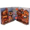 Tianyu Handmade Japanese House Model, TC25: DIY Creative Book Stand Gift for New Year or Tanabata