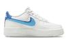 Nike Air Force 1 Low 82 Двойной Свуш Белый Средне-Синий GS DQ0359-100