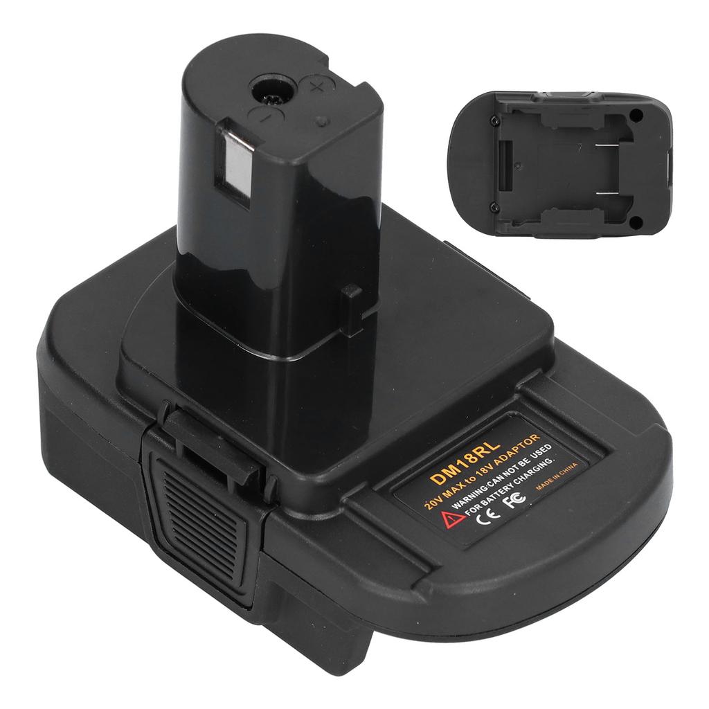 DM18RL Adapter Converter for Milwaukee 20V Lithium Battery DCB200 DCB203 DCB205 DCB206 M18