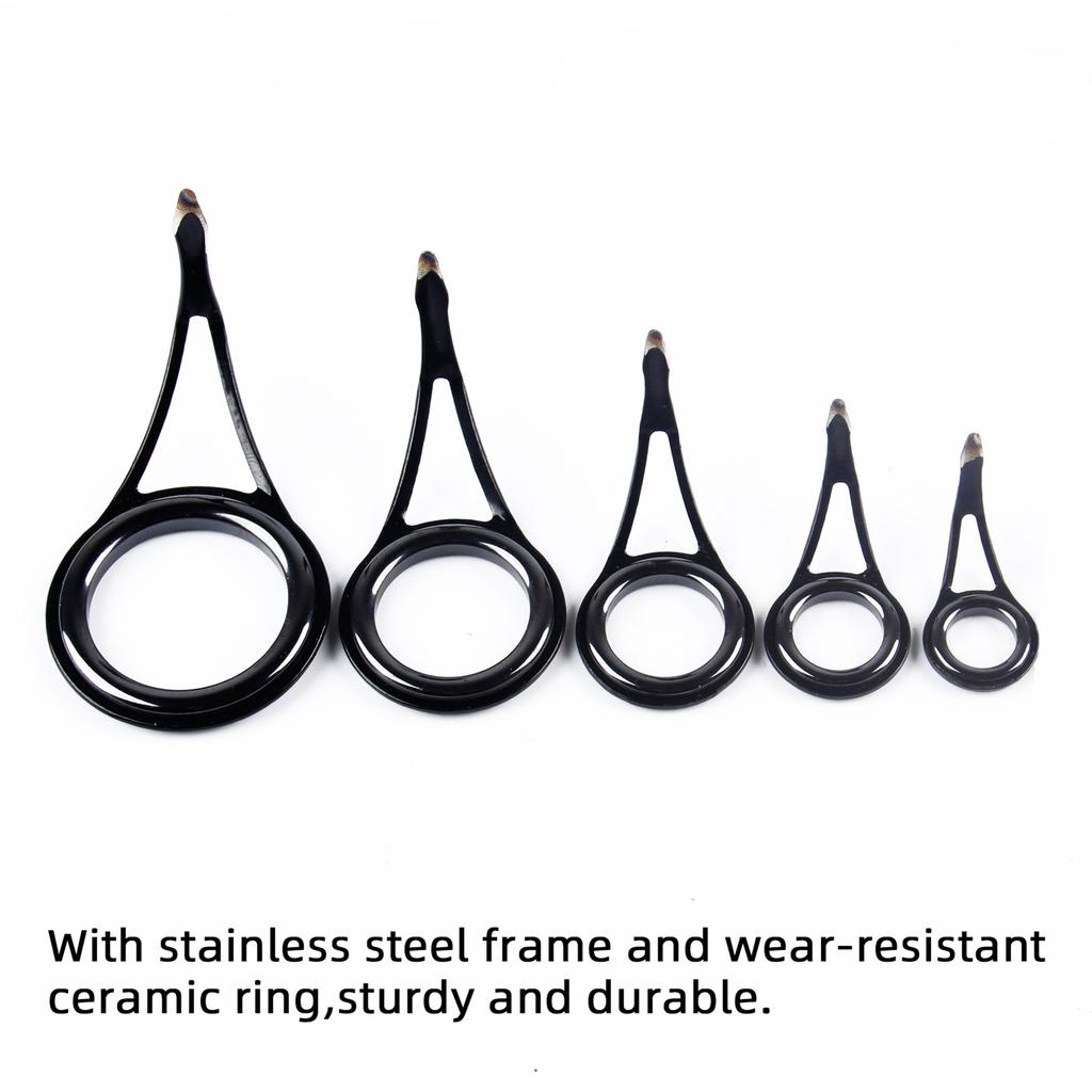 35 шт. Ремкомплект удочки Керамические направляющие для удочки из высокоуглеродистой стали