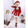 Игра Klee Косплей Костюм Аниме Лоли Красное Милое Платье Носок Парик Карнавальный Рюкзак Хэллоуин Косплей Костюм