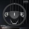 Оригинальная кожаная оплетка на руль - Blue Mountain Macchiato для WEY DHT PHEV