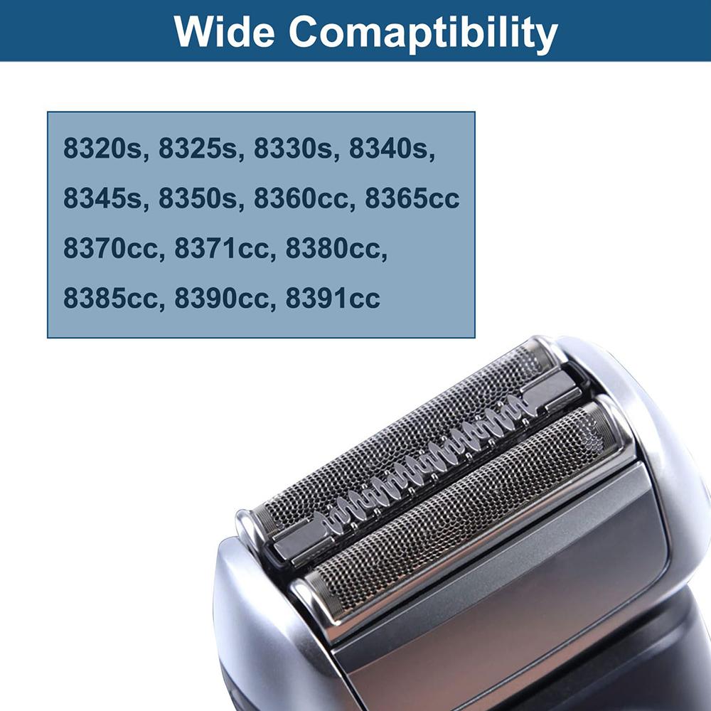 83M Shaver Head Replacement for Braun Razor Series 8