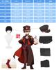 Косплей Косплей Костюм HZ [NOKIJP] Костюм Hanako-kun из Туалетного Призрака, Форма Hanako-kun, Hanako-kun из Туалетного Призрака (Ханако-кун, М.)