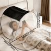 Folding Face Head Mosquito Net High-Density Mesh Face Mosquito Protection Cover  Office
