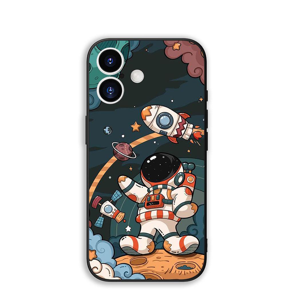 Cover for Motorola Moto Edge 70 60 Fusion NEO Pro G Stylus G56 G96 G52 G04 G05 Phone Case Moon luxury Astronaut Stars Sky
