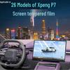 Закаленная пленка против царапин для навигационной панели 2025 Xpeng P7