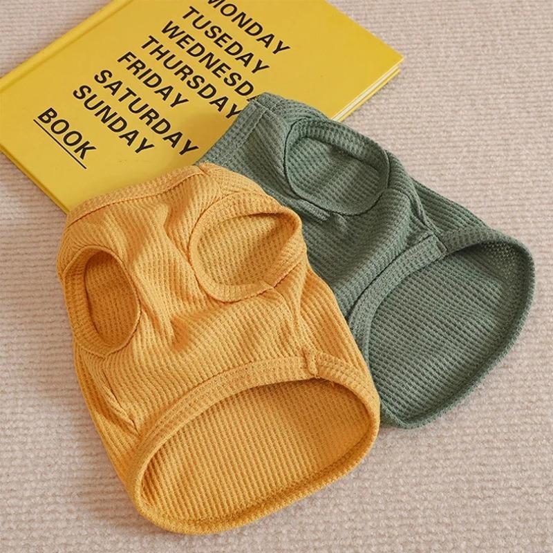 Летняя одежда для домашних животных, дышащий жилет для собак, одежда для маленьких собак, футболка для щенков, костюм чихуахуа йорка