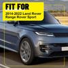6x Глянцевые черные накладки на стойки кузова для 2014-22 Land Rover Range Rover Sport