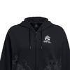 Under Armour Худи на молнии с принтом «Дракон» Curry x Bruce Lee Женское Черное 1383216-001