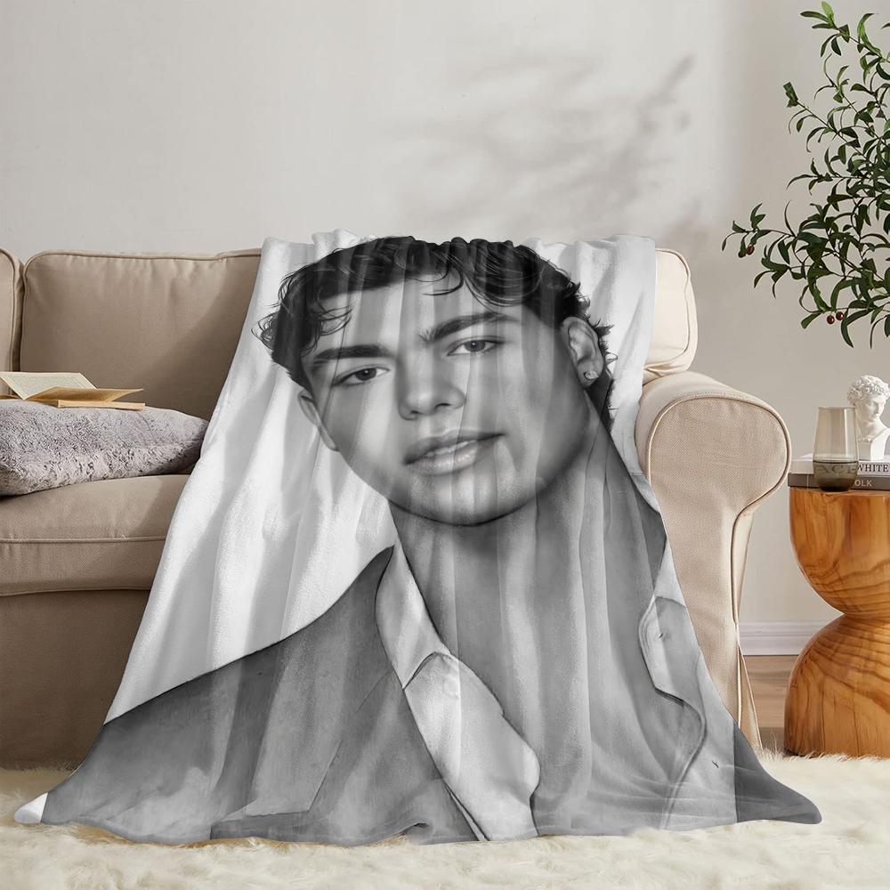 GUOYU Blanket Love Mmalachi Barton Throw Soft Flannel Throw Summer Blanket Lightweight Cozy Nap Blanket for Sofa Bed Travel