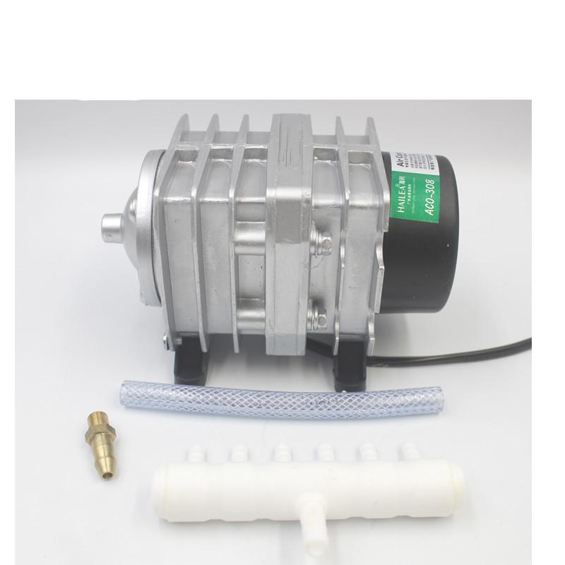220 В Hailea внешний мощный электромагнитный воздушный насос переменного тока, кислородный насос для рыбного пруда, компрессор для аэратора воздуха для пруда, насос ACO-208 308