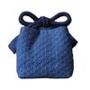 Teacup Bag Portable Travel Tea Set Storage Bag Tea Pots Four Or Six Cups Large Cloth Bag Outdoor Organizer Denim Organizer