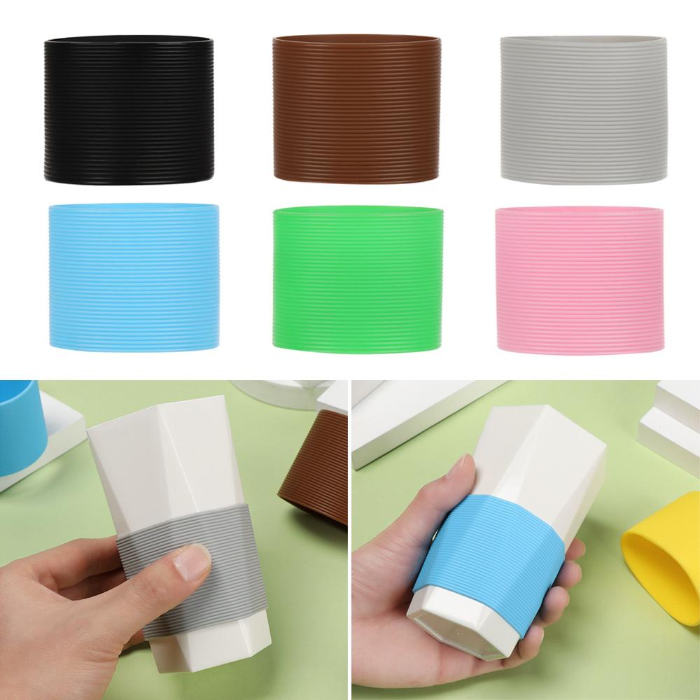 Tool Non-Slip Durable Silicone Cup Sleeve Bottle Sleeves Insulation Cup Cover Water Cup Coasters