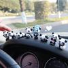 8 шт./лот креативное украшение для автомобиля в виде панды, сделай сам, мультяшная игрушка для приборной панели, автотовары для салона автомобиля, милые аксессуары для украшения