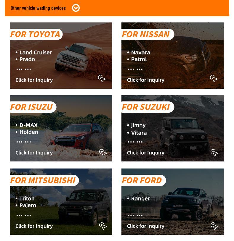 Toyota Hilux 65 Series Snorkel