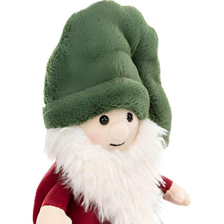 Jellycat Рождественская серия Персонажи Jellycat Куклы Nisegoer Плюшевая кукла Высота 15 см В сидячем положении
