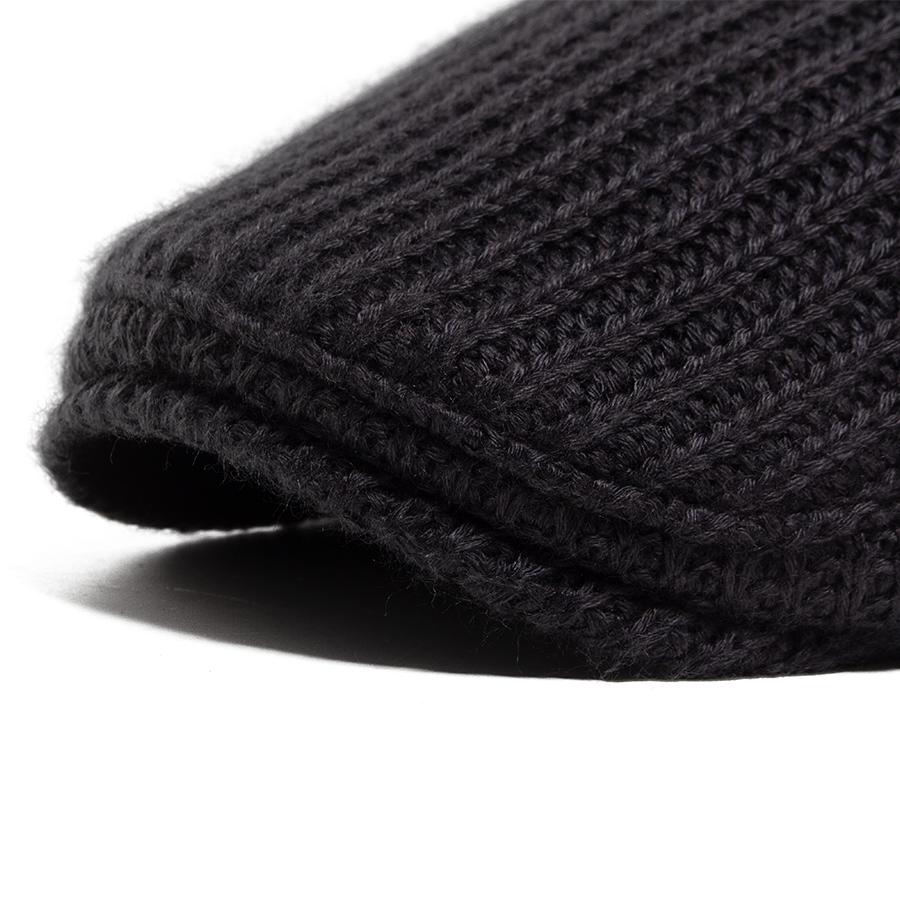 Men Knited Berets With Earflaps Autumn Winter Thickened Warm Newsboy Cap Fashion Casual Crochet Flat Hats Big Head Circumference
