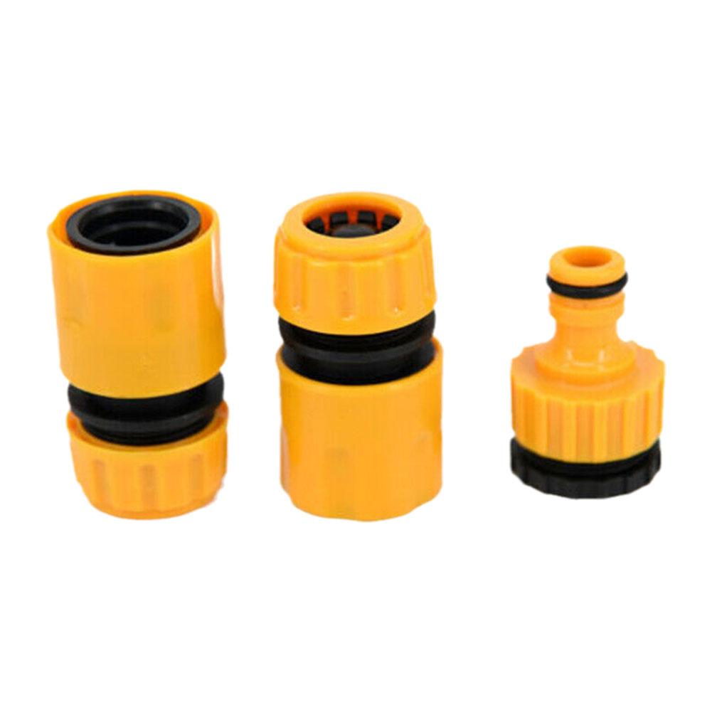 Садовый шланг для полива, быстроразъемный соединитель 1/2 дюйма, фитинги для садового шланга, соединитель для труб, соединители для промывочной воды, ремонт столяров