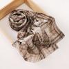 Малазийский жемчужный шифоновый шелковый шарф, чехол с принтом роз, платок хуэй, шарф из пряжи