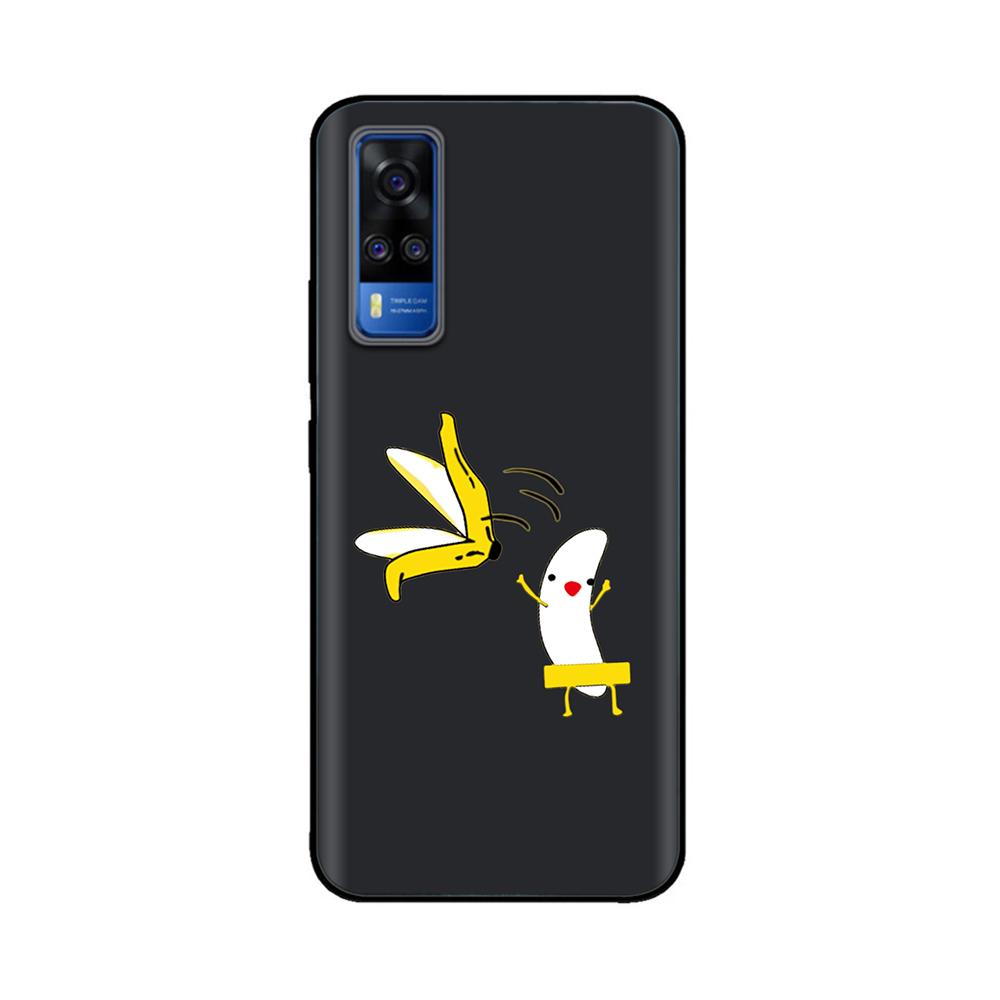Для vivo Y31 2021 Чехол Мягкий Черный силикон Задняя крышка Fundas Для Vivo Y51a Y51 2020 Декабрь V2030 Y 51 VivoY31 V2036 Чехол для телефона