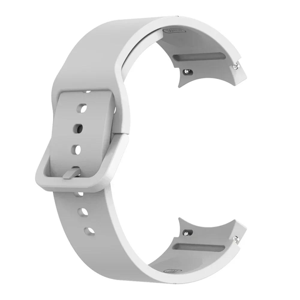 Classic Leather+Silicone Strap For Samsung Galaxy Watch 7 6 5 Pro 40mm 44mm No Gaps Band Watch6 4 Classic 47 43 46mm Curved End Bracelet