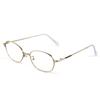 Fashion metal oval anti-blue reading glasses femininity watch mobile phone anti-fatigue high definition reading glasses men