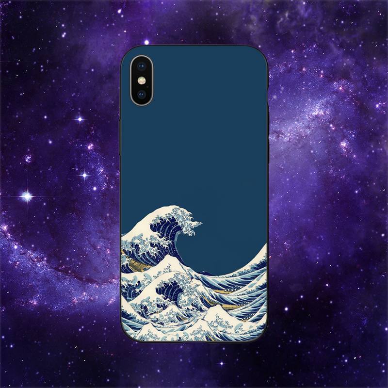 Чехол для телефона The Great Wave of Kanagawa Katsushika Hokusai для iPhone 11 12 Mini 13 14 Pro XS Max X 8 7 6s Plus 5 SE XR Shell
