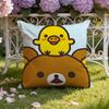 R-Rilakkuma Милая Наволочка для Подушки Дома и в Машине Двухцелевая Наволочка: Двусторонний для максимального комфорта