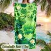 Other Similar Designs Theme Beach Towel Personalized Custom Name & Text Soft Quick Dry Beach Towel for Swimming Travel