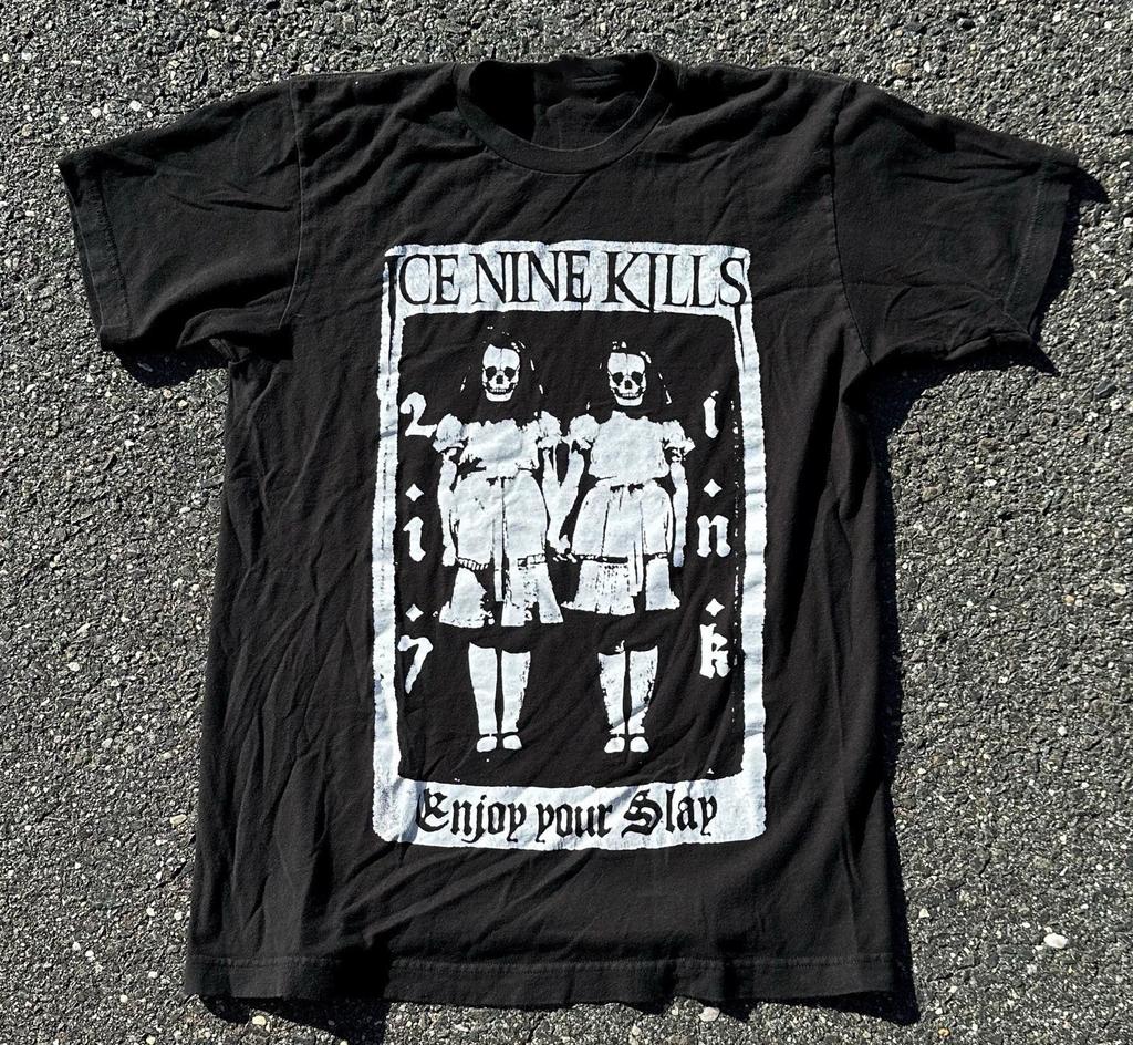 Футболка мужская Ice Nine Kills Band Enjoy Your Slay 100% Хлопок Топ S до 5XL 2F1474