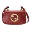 Blondie Leather Portable Crossbody Bag, Shoulder Bag Mini Women's Dark Red 698643-UXXAG-6170