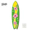 Outdoor Waterproof Sign Hawaiian Surfboard Wall Art, Wooden Tropical Beach Decor Sign, Summer Aloha Theme Hanging Plaque High-density Wood Board
