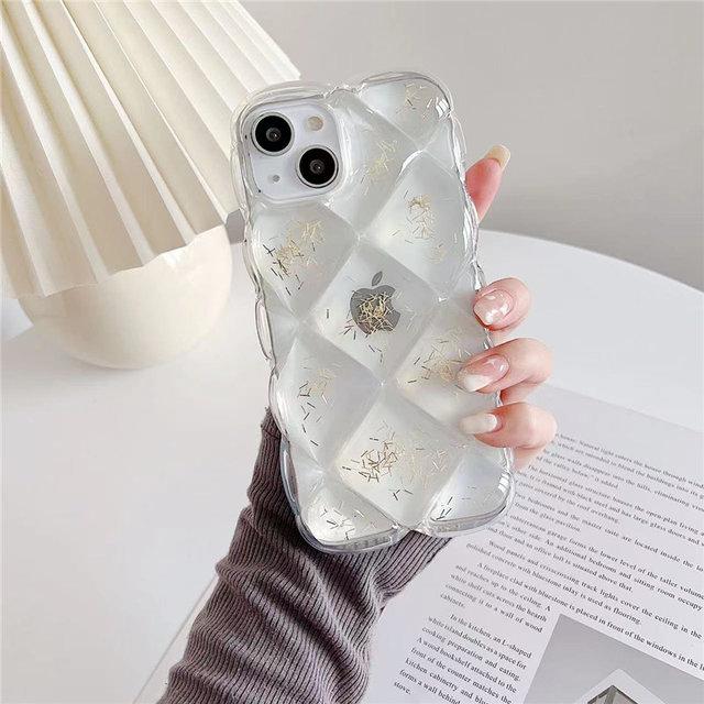 Прозрачный чехол с 3d бриллиантами и блестками для Iphone 13 12 11 Pro Max Xs Max Xr X 7 8plus, прозрачный силиконовый чехол 3d Diamond Case