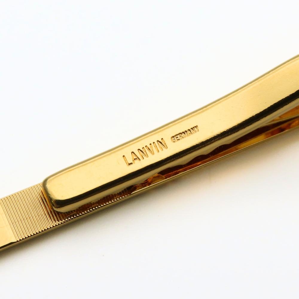 Used LANVIN Tie pin metal 6.9g gold plating