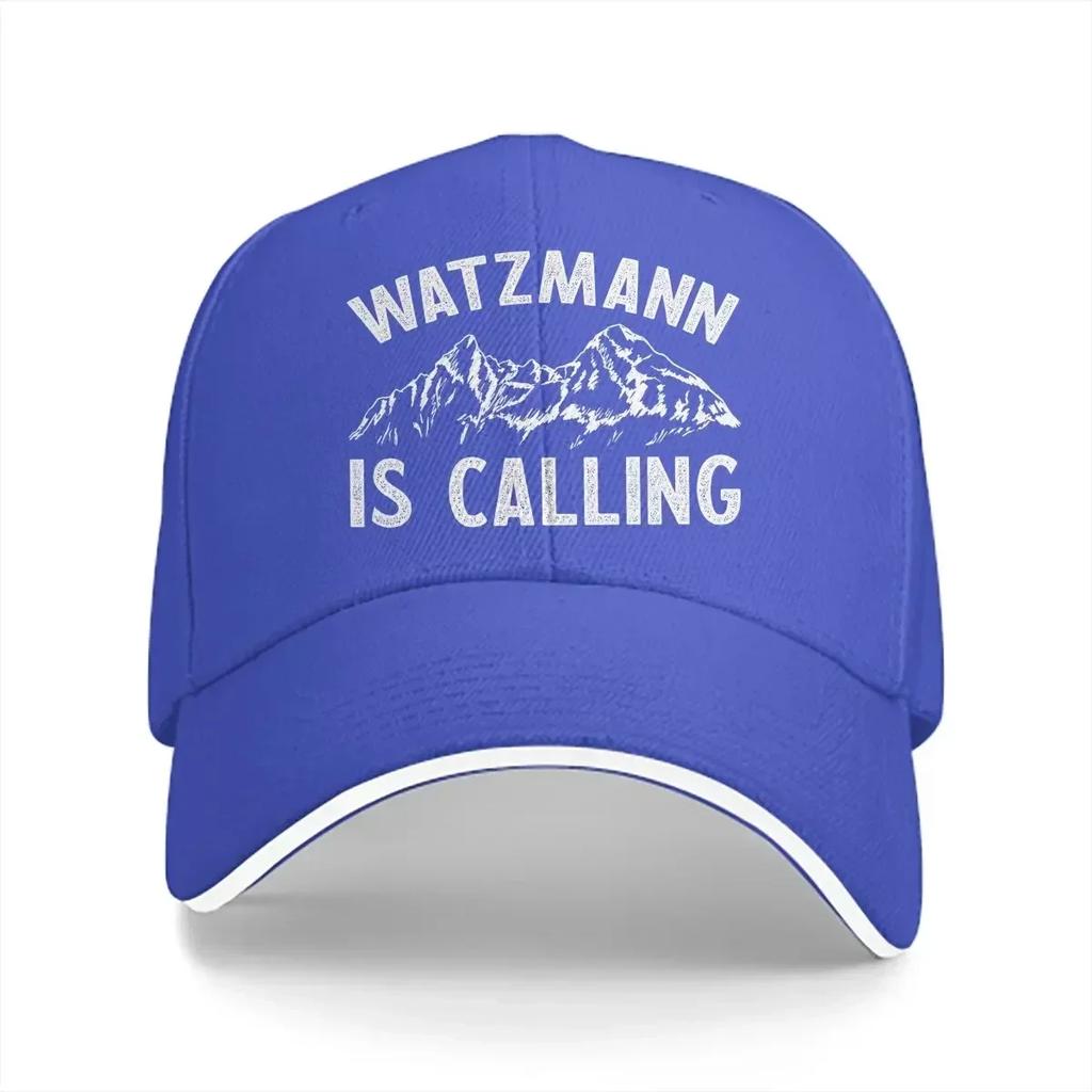 Кепки-тракеры WATZMANN ЗОВЕТ Туризм Берхтесгаден Германия Мужская Кепка Козырек Бейсболки Альпинист Кепка с козырьком