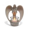 Creative Angel Prayer Sculpture Candle Holder Nordic Style Home Decoration Church Desktop Decoration Resin Crafts