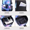 Youth Fashion Backpack Shoulder Bag Pencil Case Children'S Student School Bag 3-Piece Set