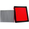 Engine & Cabin Air Filter Kit For RAV4 Hybrid (-2025), Camry Hybird (2018-2025), Highlander Hybrid (-2025), Sienna Venza (-2025), RAV4 Prime (Not