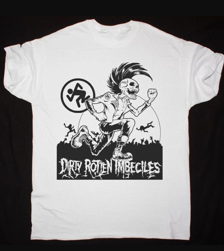 Unisex shirt Cotton Oversize Large Size D.R.I. Band MOSH PIT Unisex T-Shirt All Size S-5XL SU328