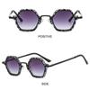 Unisex Punk Shades Hip Hop Metal Frame Sun Glasses Fashion Driving Eyewear  for Women & Men