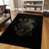 SC Corinthians Paulista Flannel Pattern Square Carpet,Area Rug,Carpet Rug for Living Room Bedroom Sofa Playroom Decor,Non-slip Floor Mat