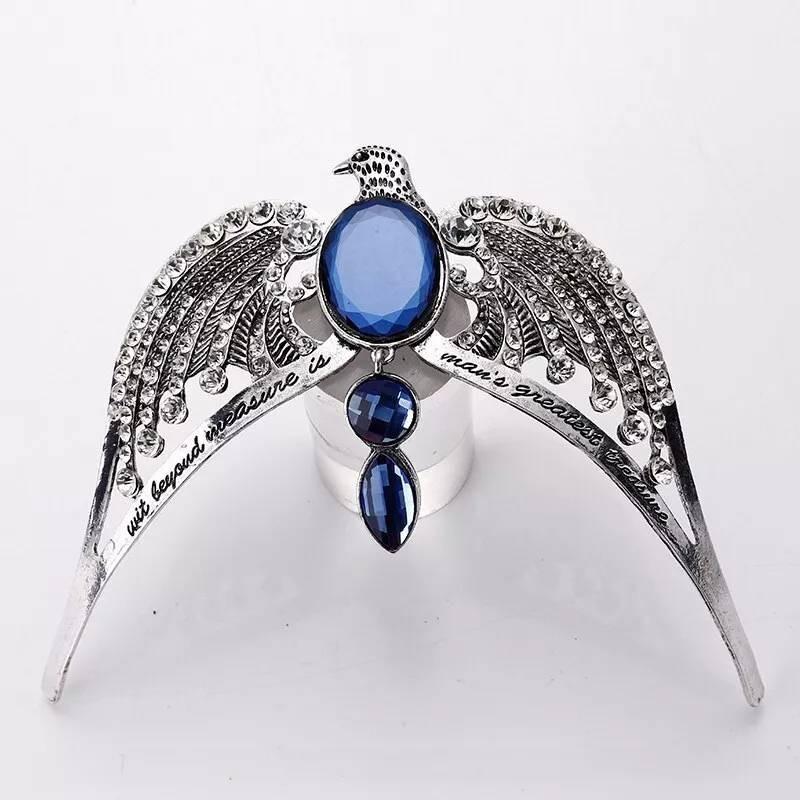 Stunning Eagle Inspired Metal Crown For Ravenclaw Fans Perfect For Harry Potter Lovers